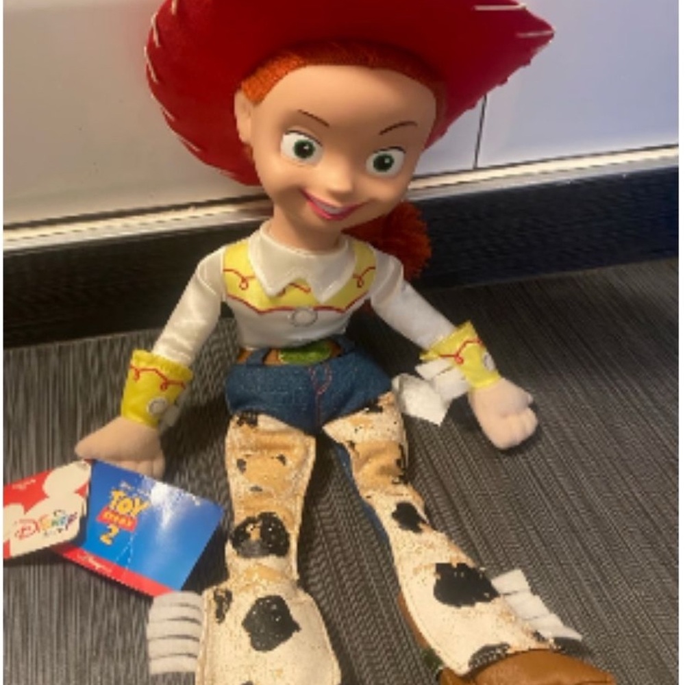 1999 DISNEY PIXAR TOY STORY 2 JESSIE 18" With Tags